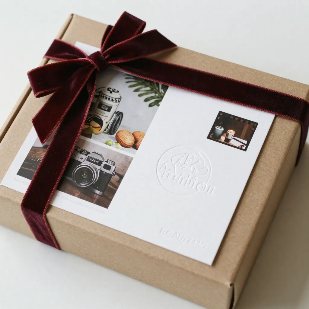 Gift presentation showcase