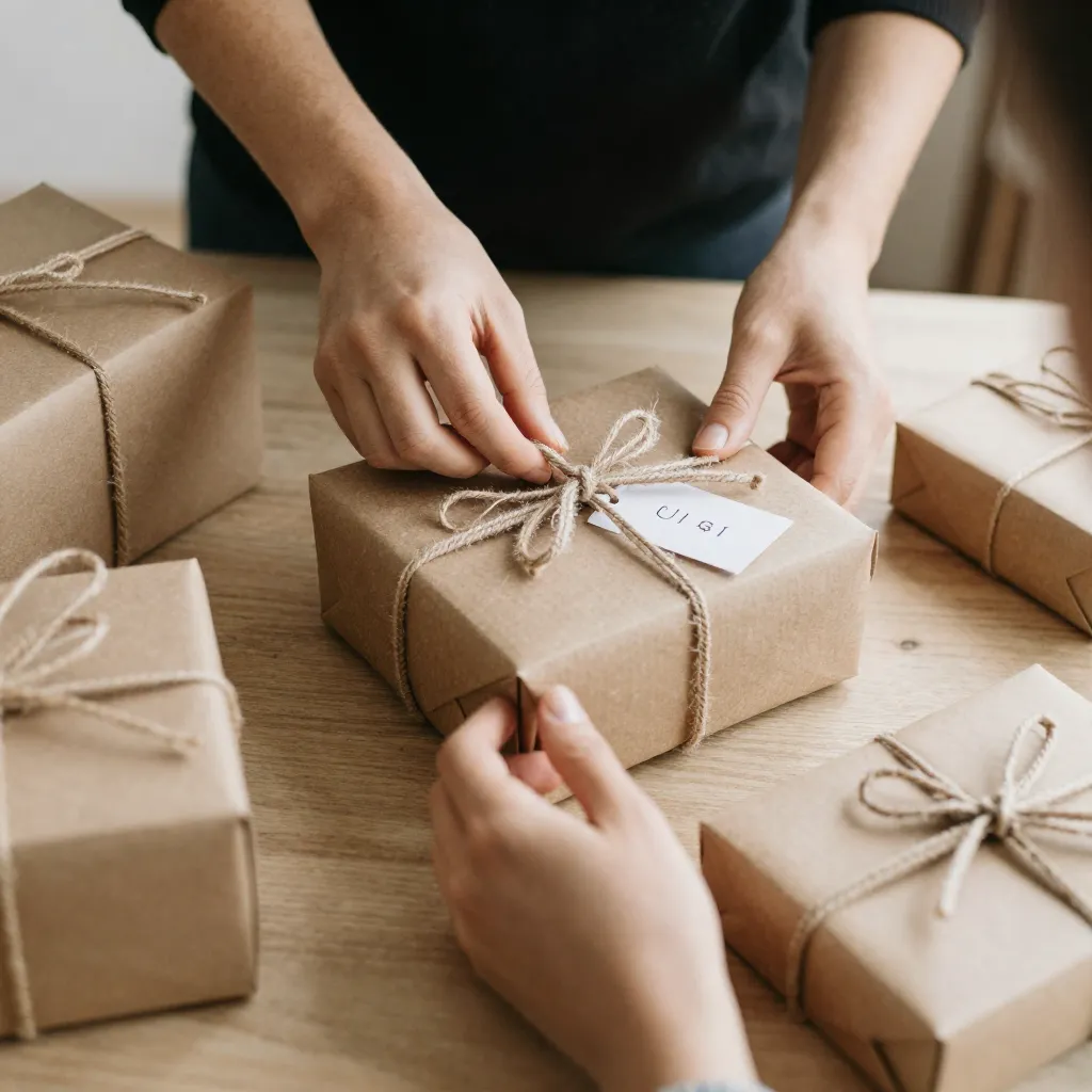 Standard gift box configuration